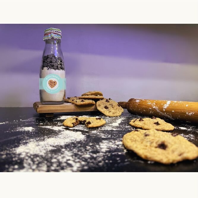 Galletas con chispas de chocolate